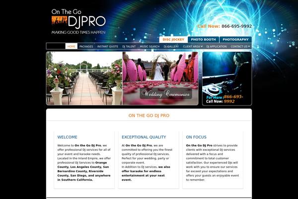 1135-DJPro theme websites examples