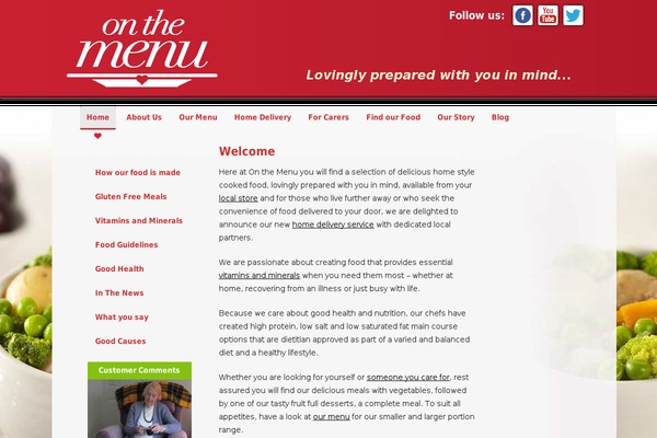 onthemenufood.com site used Onthemenu2012