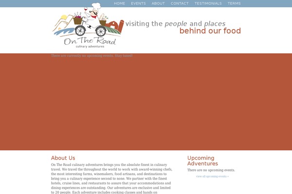 ontheroadculinaryadventures.com site used Ontheroad