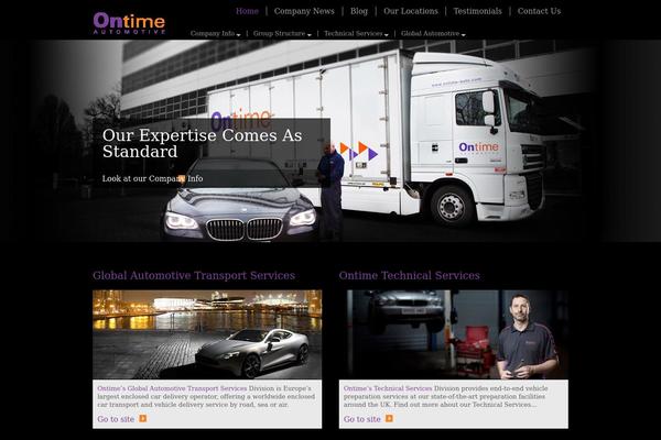 ontime-auto.com site used Ontime-corporate-site