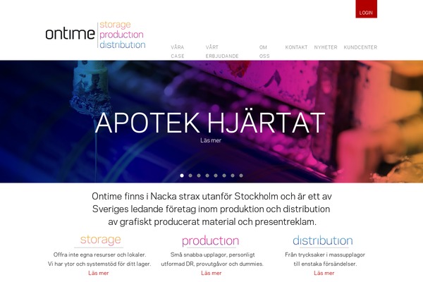 ontime.se site used Ineko