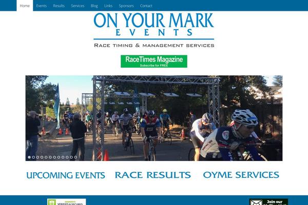 onyourmarkevents.com site used Onyourmarkevents