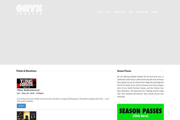 Dante theme site design template sample