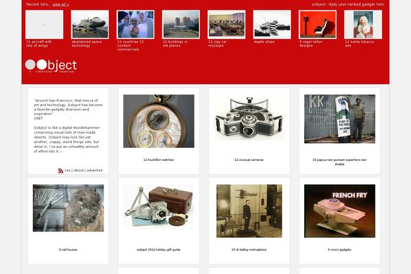 oobject.com site used Fmoobject270b