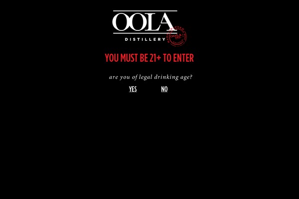 ooladistillery.com site used Oolajg