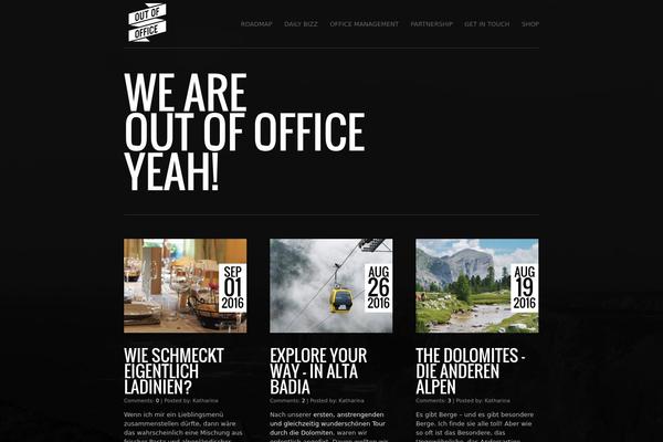 Cartel theme site design template sample