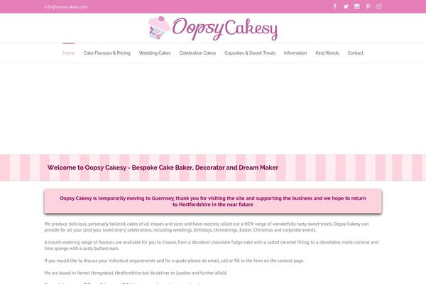 oopsycakesy.com site used Oopsycakesy