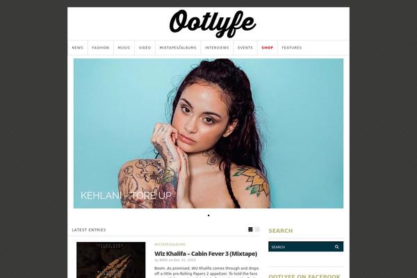 ootlyfe.com site used Blog-lover
