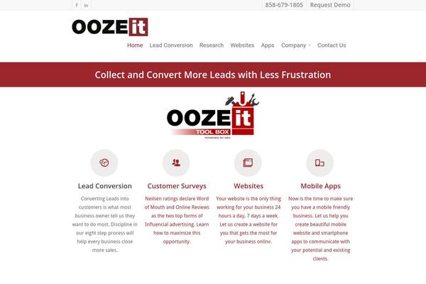 oozeit.com site used Oozeit
