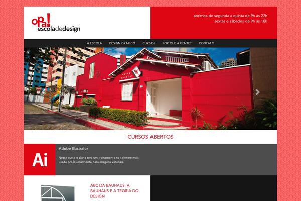 opa.pro.br site used Escoladedesign