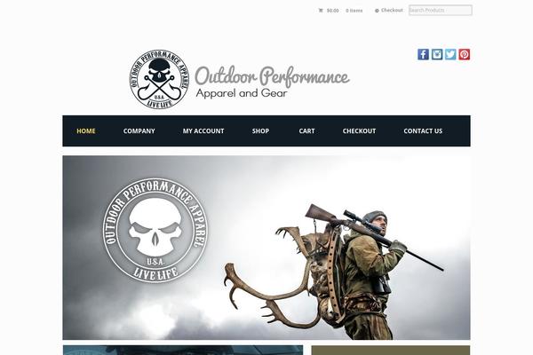 Mystile theme site design template sample