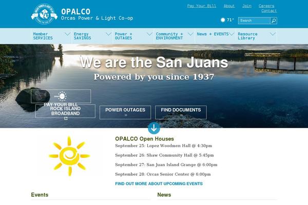 opalco.com site used Opalco-theme