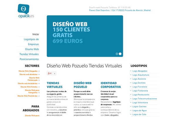 opalok.es site used Theme1119