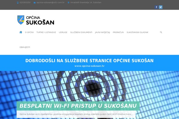 opcina-sukosan.hr site used Sukosan