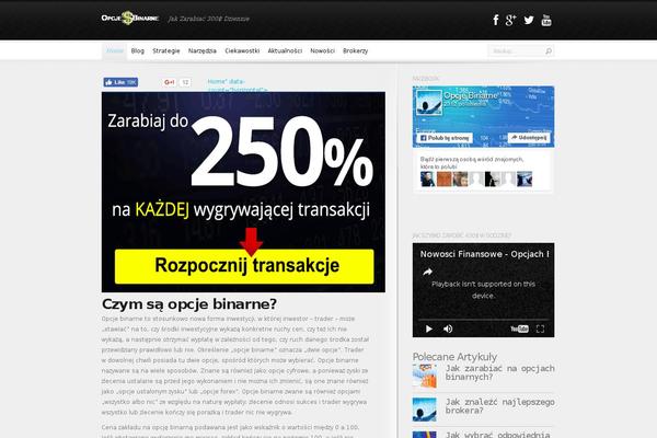 opcjebinarne.net.pl site used InReview