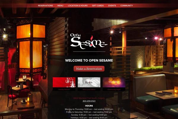 open-sesame.ca site used Opensesame