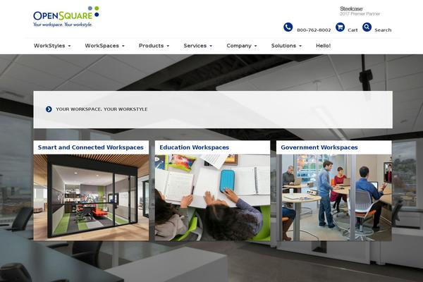 open-sq.com site used Steelcase-dealerweb