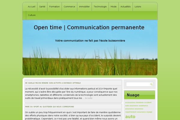open-time.org site used Opentime