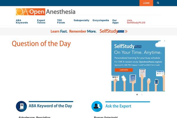 openanesthesia.org site used Openanesthesia