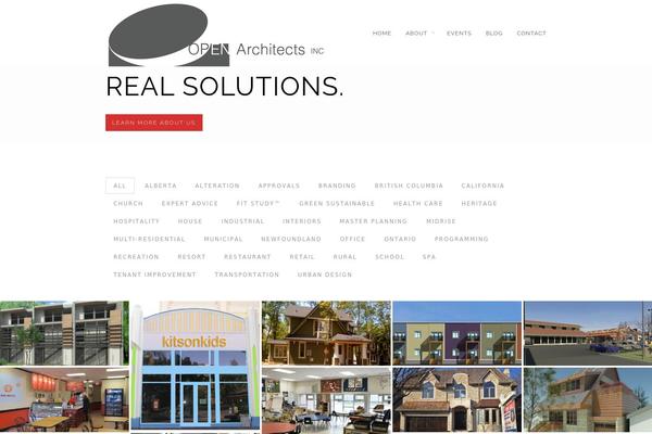 openarchitects.com site used GridStack