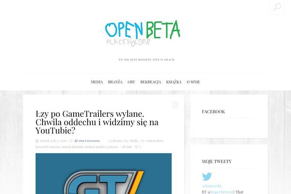 openbeta.pl site used BuzzBlog