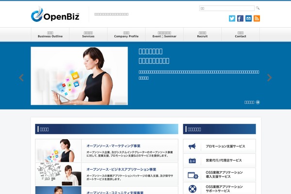openbiz.co.jp site used Info_custom