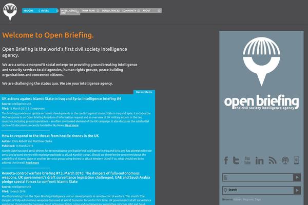 openbriefing.org site used Openbriefing
