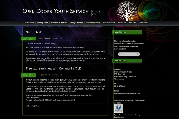 opendoors.net.au site used Color3