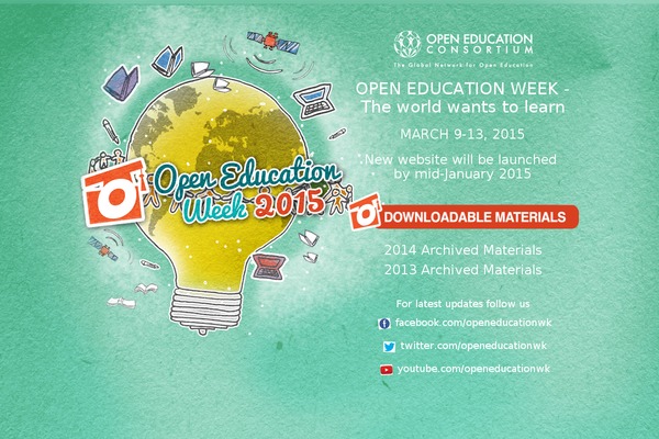 openeducationweek.org site used Oerweek2015
