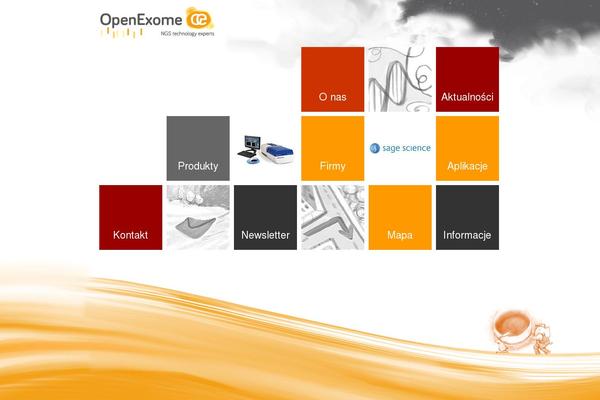 openexome.pl site used Oe