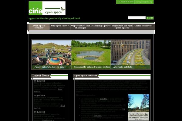 opengreenspace.com site used Opengreenspace