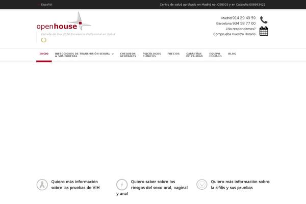 openhouse.es site used Corporative