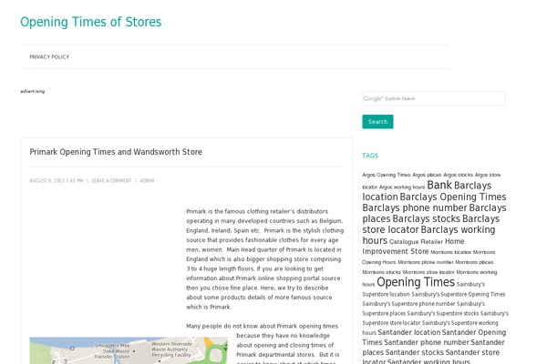 openingstores.net site used Ottheme