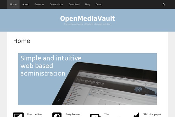 openmediavault.org site used Generatepress-omv-child