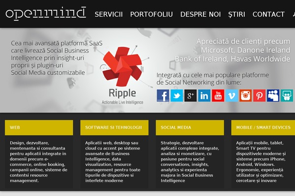 openmind.ro site used Openmind