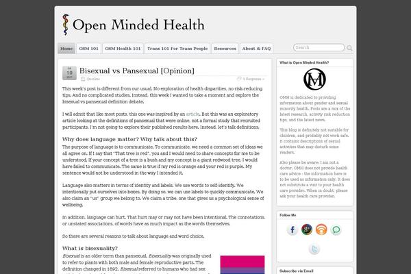 Suffusion theme site design template sample