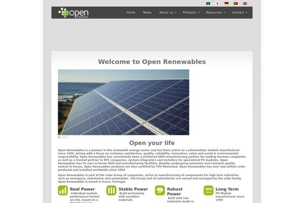 openrenewables.com site used Amplus