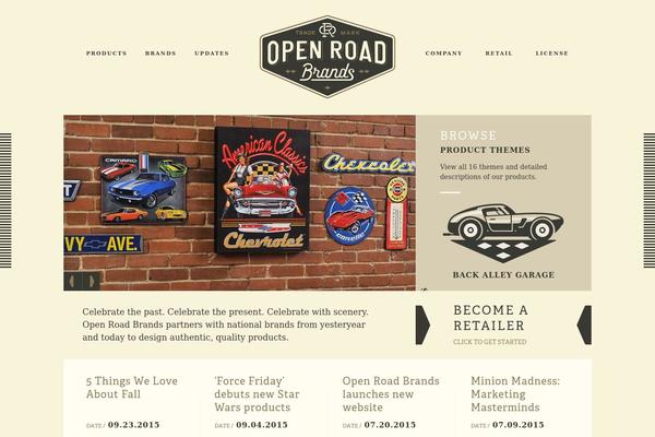 openroadbrands.com site used Openroadbrands