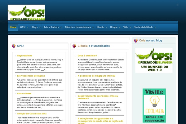 opensadorselvagem.org site used Performag