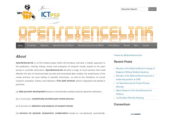 opensciencelink.eu site used Tweaker4-osl