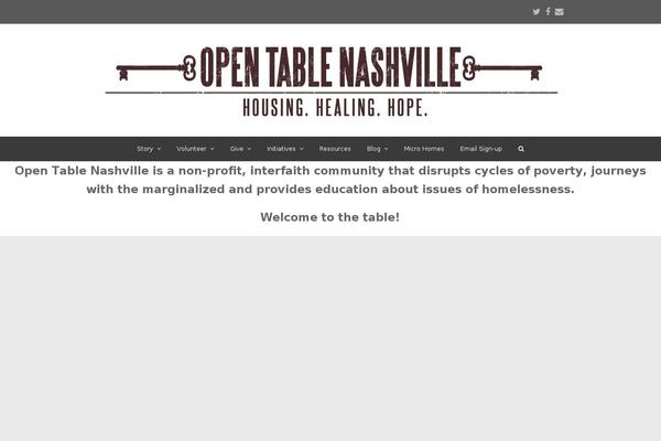 Total theme site design template sample