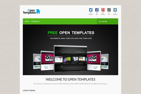 opentemplates.info site used Themeshop