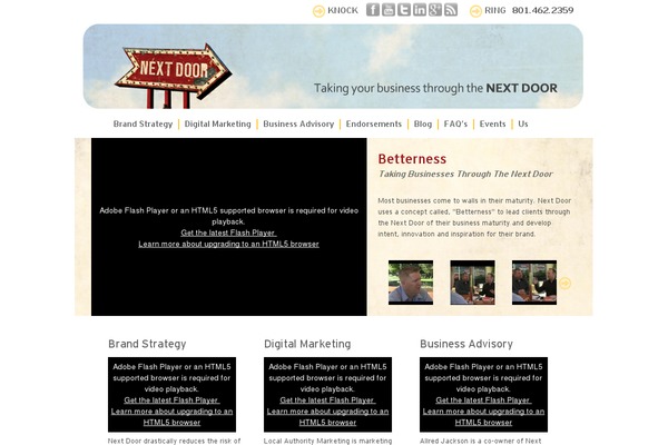 openthenextdoor.com site used Nextdoor