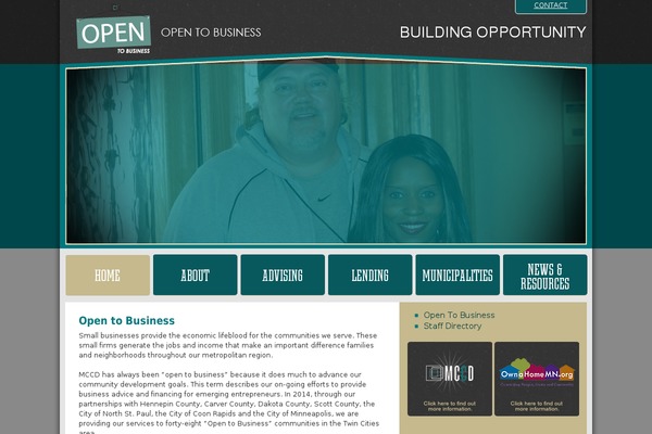 opentobusinessmn.org site used Mccd