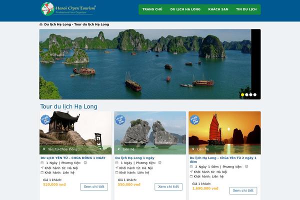 halong theme websites examples