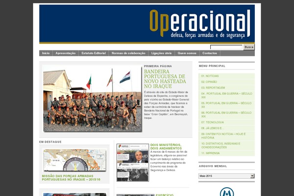 operacional.pt site used Mimbo
