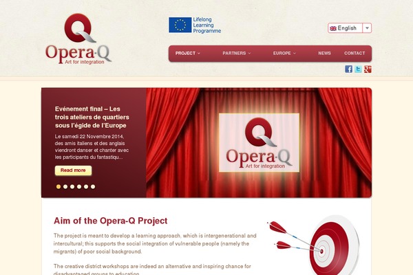 operaq.eu site used Opera-q