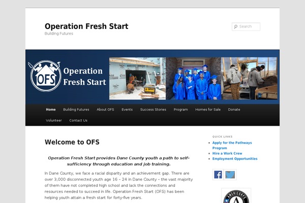 operationfreshstart.org site used Theme1