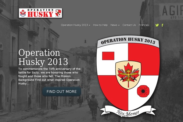 operationhusky2013.ca site used Fusion