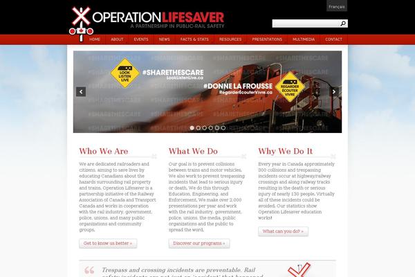 operationlifesaver.ca site used Ol-theme